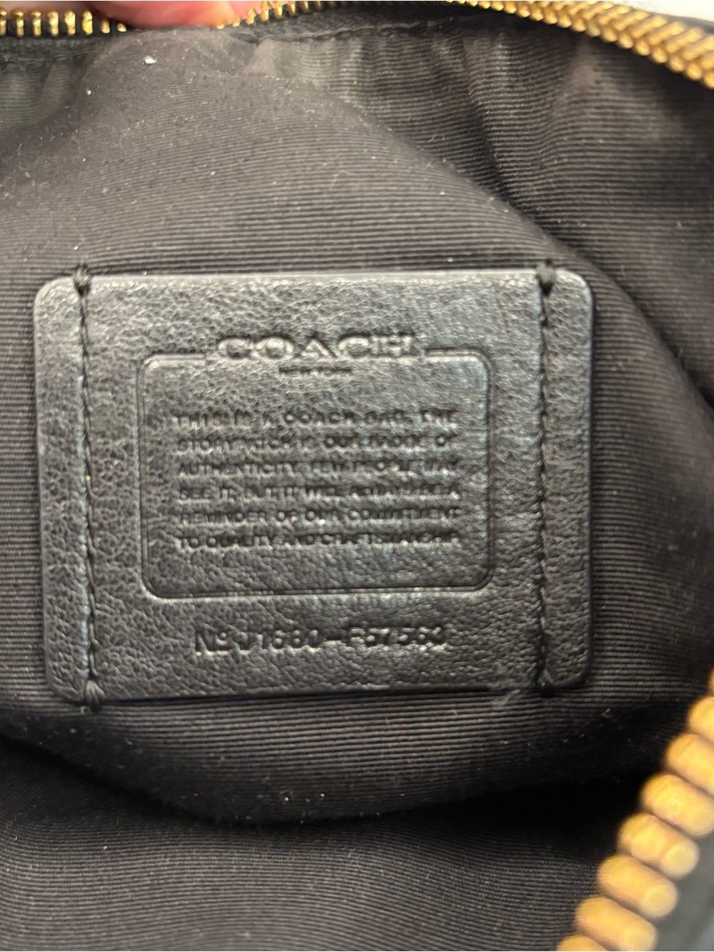 Coach Kelsey Small Black Leather Satchels - Picture 10 of 10